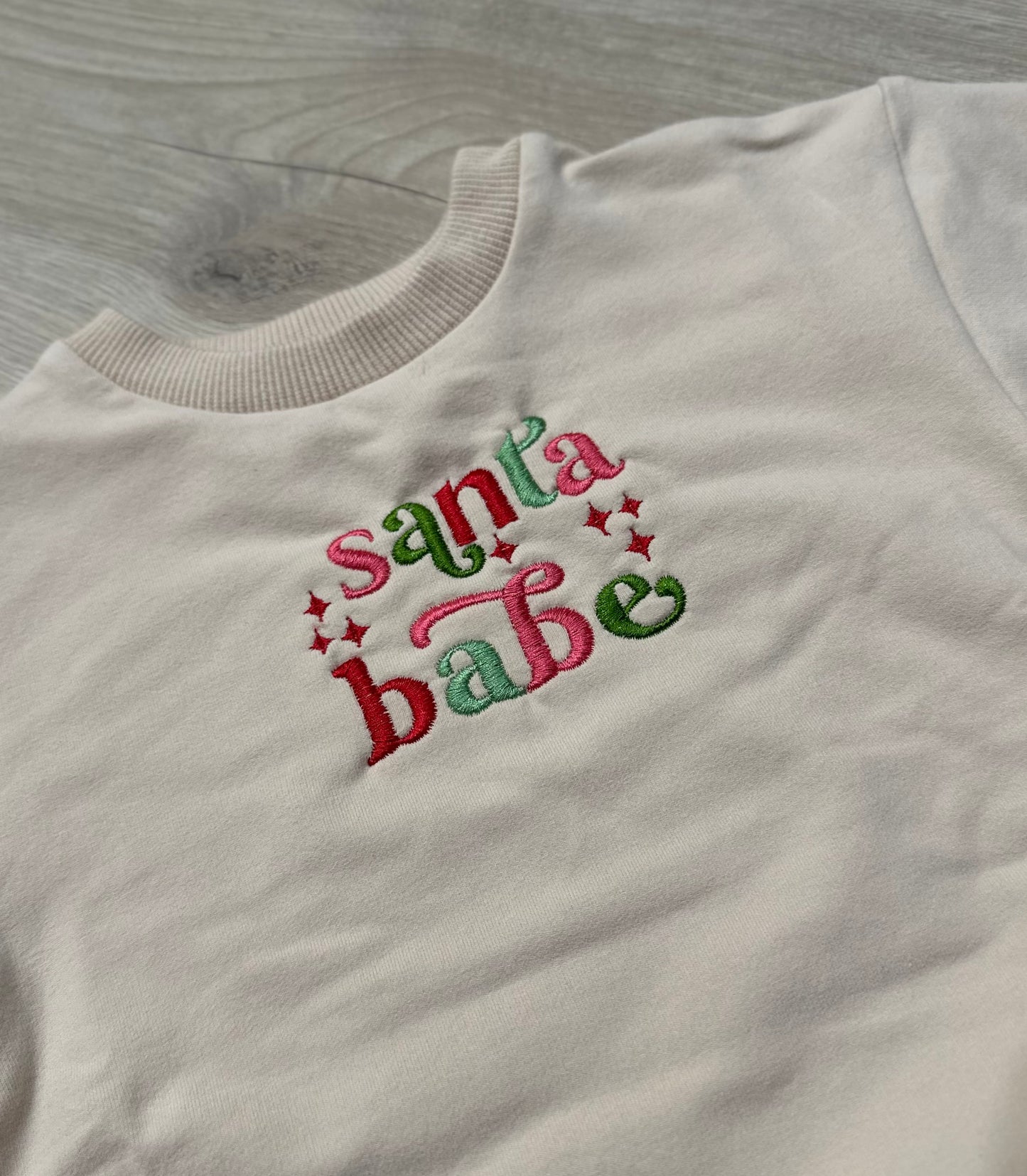 Santa Babe Bubble Romper