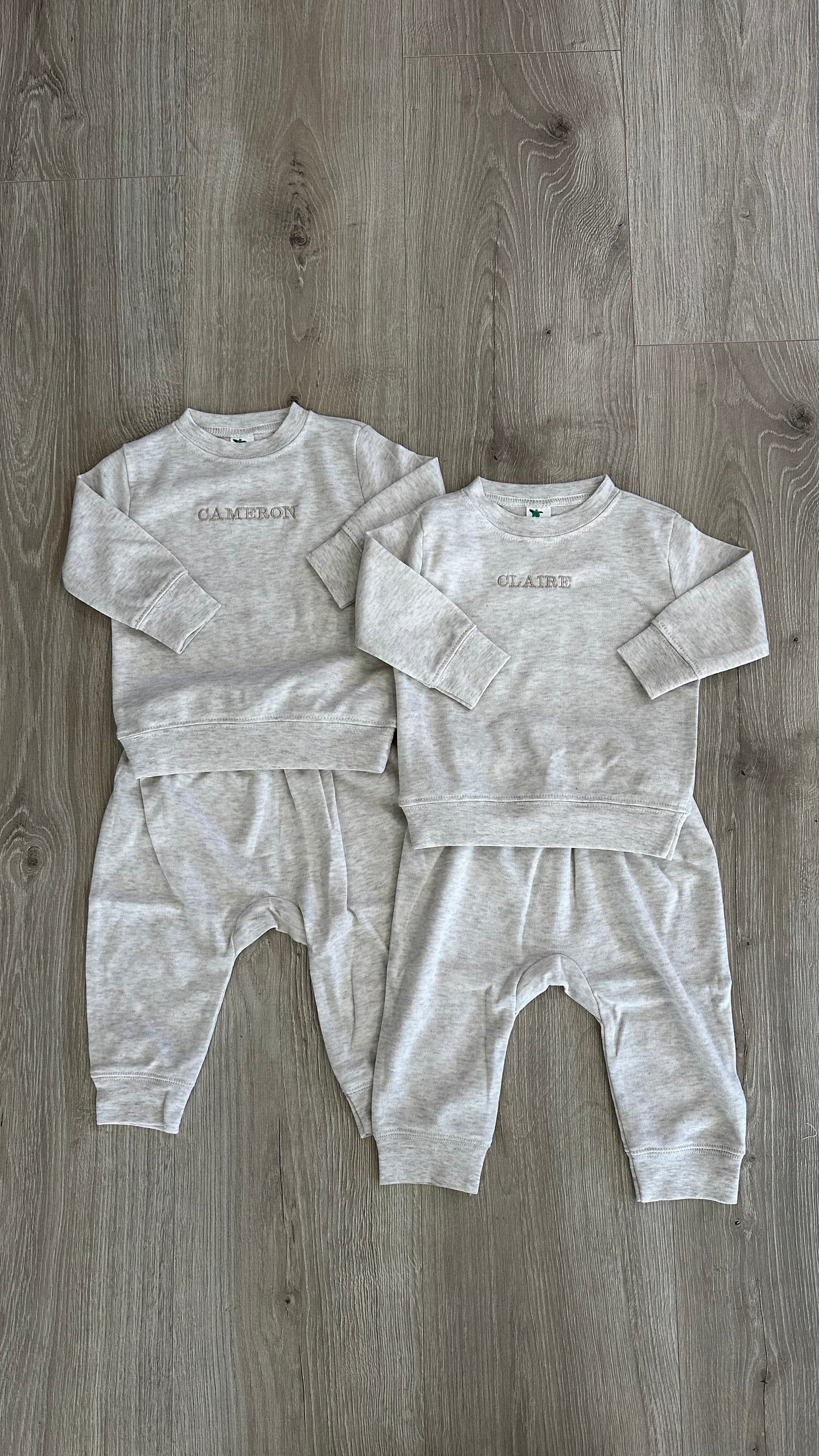 Custom Infant Crewneck Set