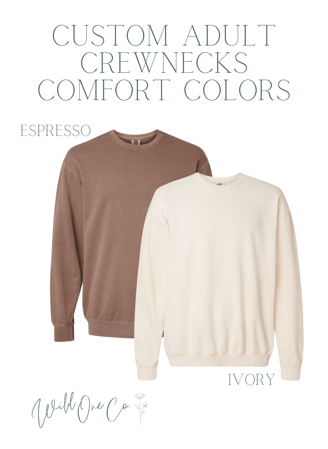 Custom Crewneck - Comfort Colors Lightweight