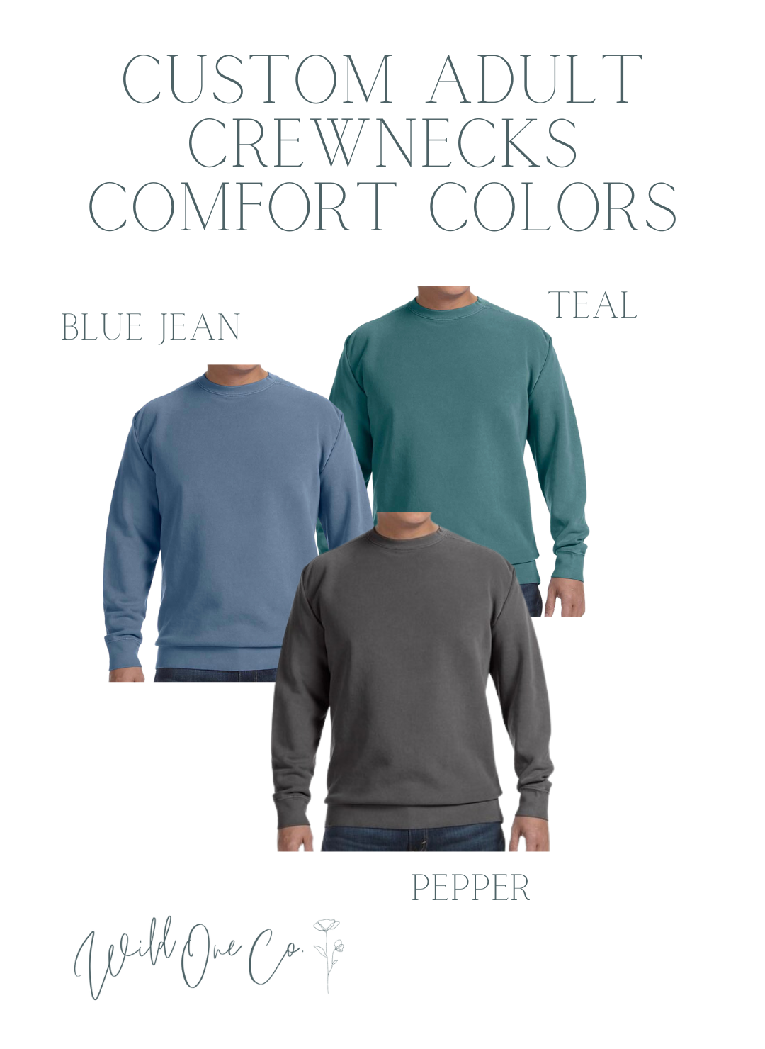 Custom Crewneck - Comfort Colors Heavy